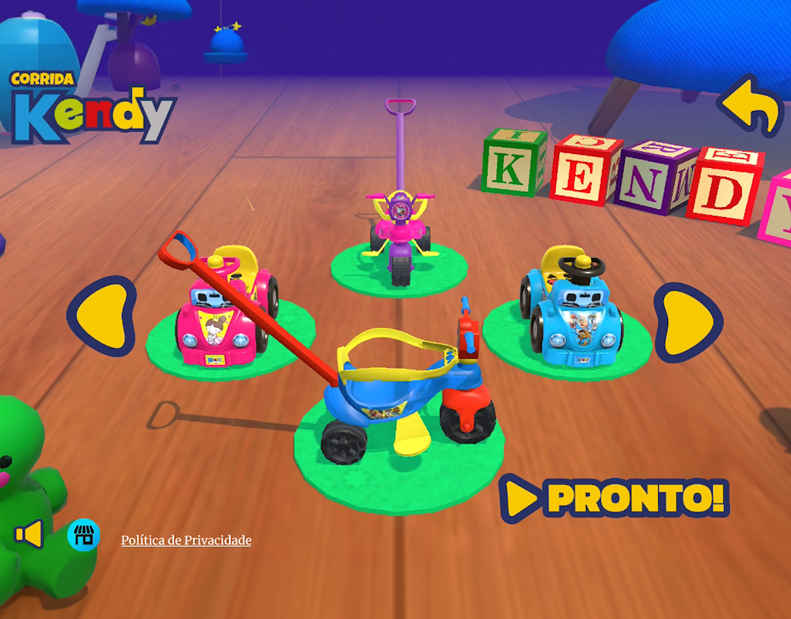 Imagem do jogo Corrida Kendy